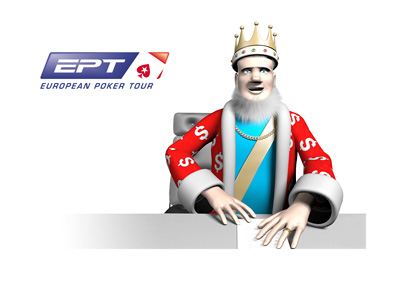 The King is reporting on the latest from the European Poker Tour - Barcelona - 2015