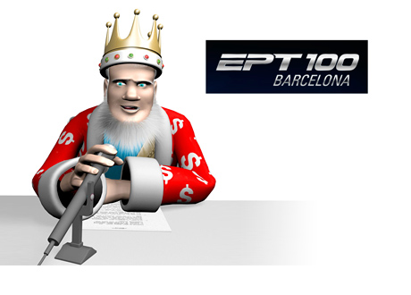 The King is pondering the subject of mixing poker and politics at the European Poker Tour (EPT) 100