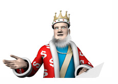 The King is reporting the latest news from the poker world