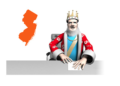 The Poker King is reporting on the latest news and numbers from New Jersey