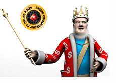 The King is presenting the Spring Championship of Online Poker - SCOOP