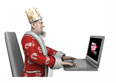 Poker King is surfing the Full Tilt website