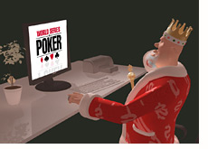 poker king is surfing the wsop website - deep into the lateness