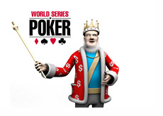 The King is presenting the 2012 WSOP logo