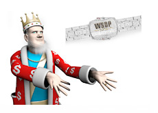 The King is presenting the World Series of Poker (WSOP) 2013 - Winner