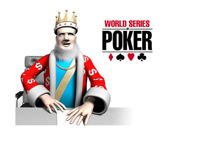 The King is reporting on the latest from the 2015 World Series of Poker (WSOP) tournament from his studio