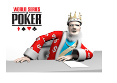 The King is presenting the news from the World Series of Poker 2014