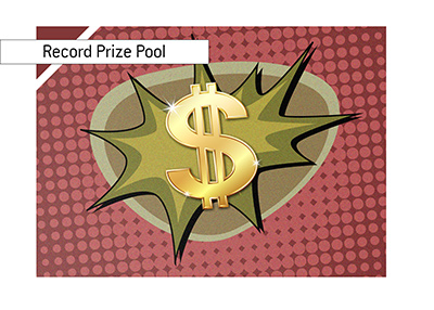 Largest prize pool - Partypoker Millions - December 2018.