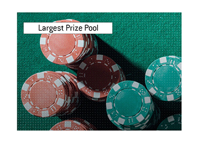 A new record for the largest live prize pool is about to be broken.
