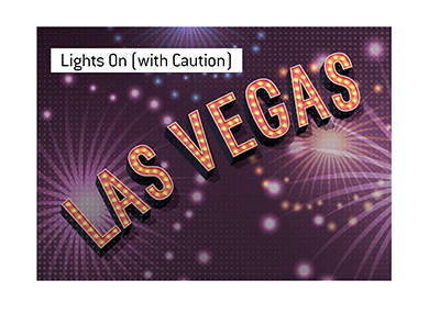 Las Vegas - Lights are coming back on (with caution).