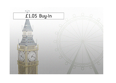 The largest buy-in poker tournament is to take place in London, England.  Illustration.