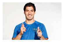 Luis Suarez - 888 Poker - Promotional Image