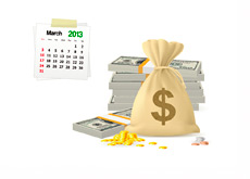 March 2013 - Cash Winners - Illustration