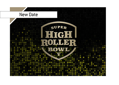 There is a new timeline for the Super High Roller V event.  It will take place in December.