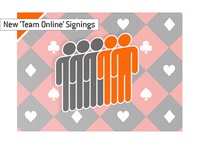 partypoker Team Online - two new members added.  The total is now 5.