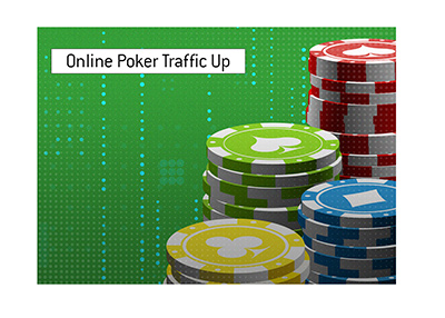 The numbers for online poker are up during social distancing. - Illustration.