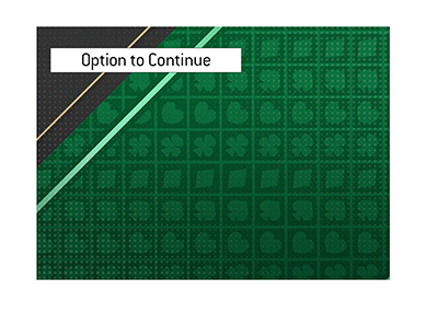 The offline pro has come to a fork in the road. To continue the challenge or not.