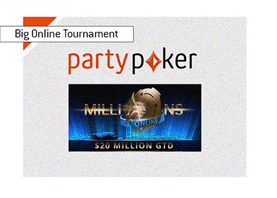 The biggest online pokoer tournament yet - partypoker Millions Online - $20M.