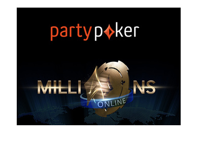 PartyPoker Millions Online - Year 2017.