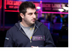 Phil Galfond at the World Series of Poker - Standing tall