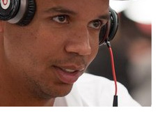 Phil Ivey with Dr. Dre headphones