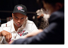 -Phil Ivey with a serious look