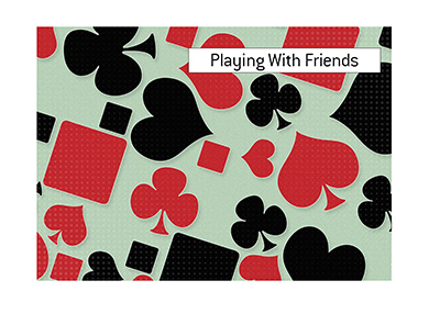 The King answers the often asked question - Can I play poker online vs. friends?