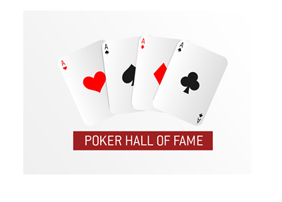 Poker Hall of Fame - Class of 2018 - Graphical display - Alt logo.