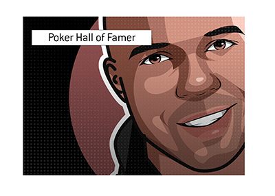 Poker Hall of Famer - Phil Ivey - Profile art.