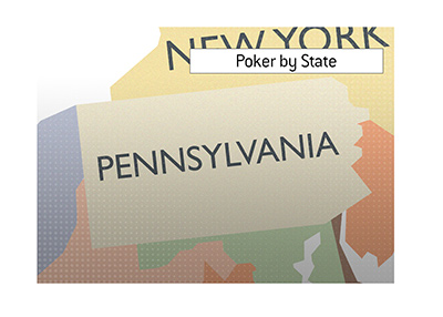 Online poker situation by state:  Pennsylvania.  What is the latest when it comes to legalization?  What are the latest numbers?