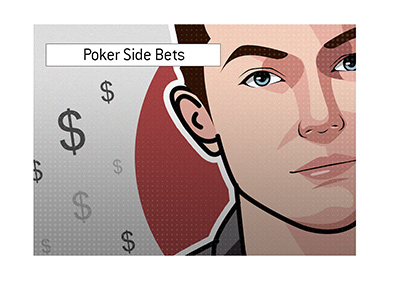 Tom Dwan was at the center of the poker universe during a bracelet event in 2010 due to outrageous side bets that took place.