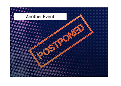 A North American poker tournament has been postponed due to health concerns.