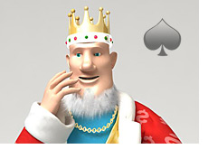 poker king is stroking his beard and talking about instructional videos
