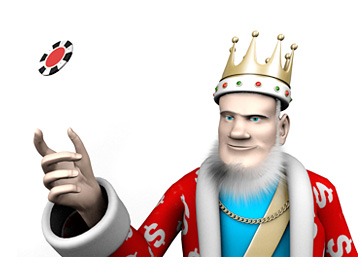 The King is talking about the second poker boom while flipping a casino chip in the same time