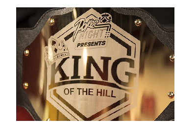 The King of the Hill gold belt - Poker Night.