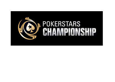 Pokerstars Championship - Black background - Year is 2017.