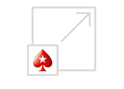 Pokerstars is looking to expand. Concept illustration. Logo included.