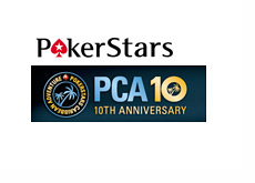 Pokerstars and PCA 10 Logos