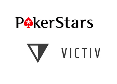 Pokerstars and Victiv Fantasy Sports - Company logos