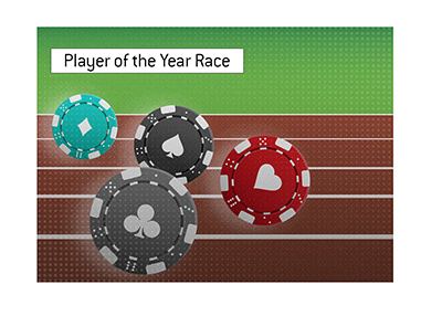 The Player of the Year race is very much on in 2019.  Illustration.