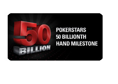 Pokerstars 50 billionth hand promotion