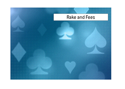 The Poker King discusses how brick and mortar casinos make money from poker players via rake and fees.  This can also apply to online casinos.
