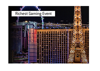 The largest gaming event in the world is about to start in Las Vegas Nevada. The World Series of Poker.