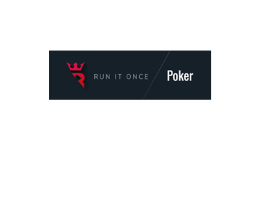 Run it Once - Poker - preliminary logo