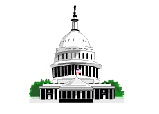 Illustration of the Senate Building in Washington