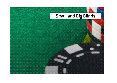 The King explains the difference between small and big blinds in the game of Holdem and Omaha poker.