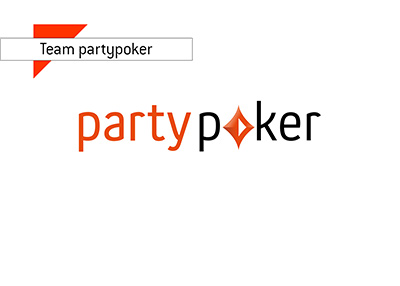 Team partypoker - Logo as it was in year 2018.
