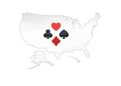 Is online poker returning to the United States?  Illustration.