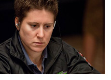 Vannesa Selbst at the World Series of Poker 2010 - Black Jacket