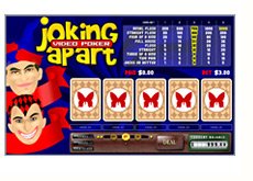 joking apart flash video game - video poker